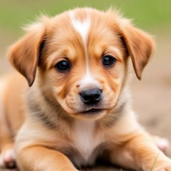 Pet puppy settles in to new home.